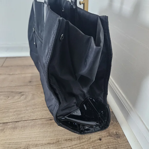 Tory Burch Black Ella Tote - Picture 8 of 9